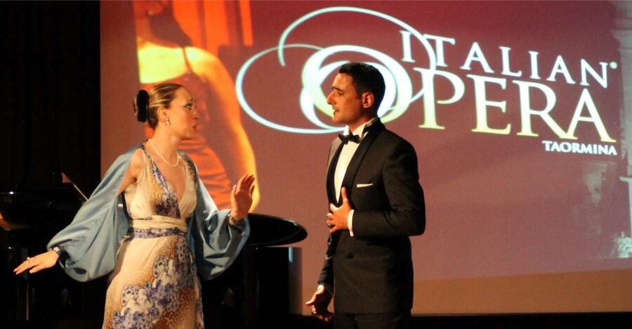 Taormina: Opera Performance in the Nazarena Theater - The 90-minute program of arias and duets