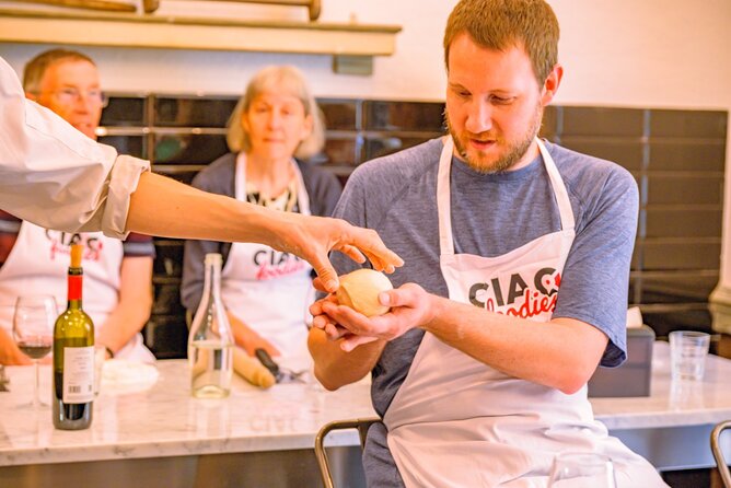 The Italian Way: Pizza and Gelato Class with Unlimited Wine - What the $95.58 price gets you