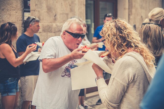 The Original Street Food Walking Tour in Bari - Cheese, salami, wine, and the casual deli stop