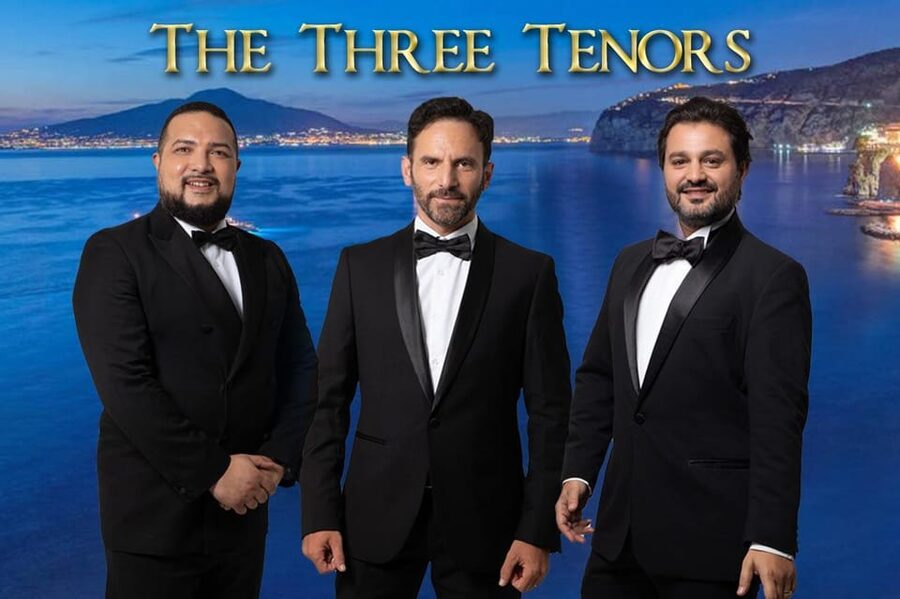 The Three Tenors in Sorrento: Opera Arias, Naples and Songs - What happens during the 80-minute program