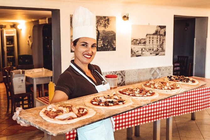 Toss, Bake, Cheers! - Sorrento Pizza Making Class with Wine - Making Neapolitan dough with Luigi and Laura
