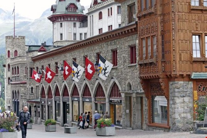 Tour Bernina Red Train And St Moritz from Milan - Two hours in St. Moritz