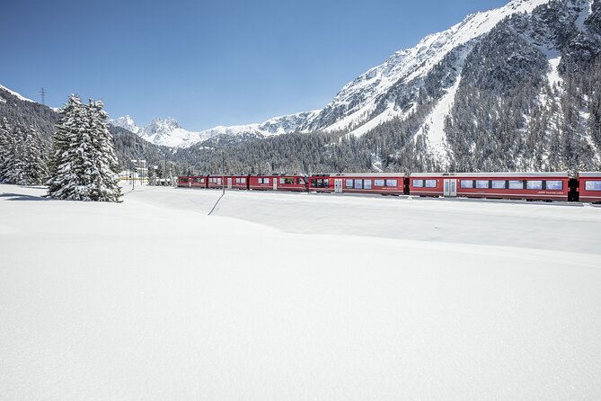 Tour Bernina Red Train And St Moritz from Milan - What the $142.19 price really buys