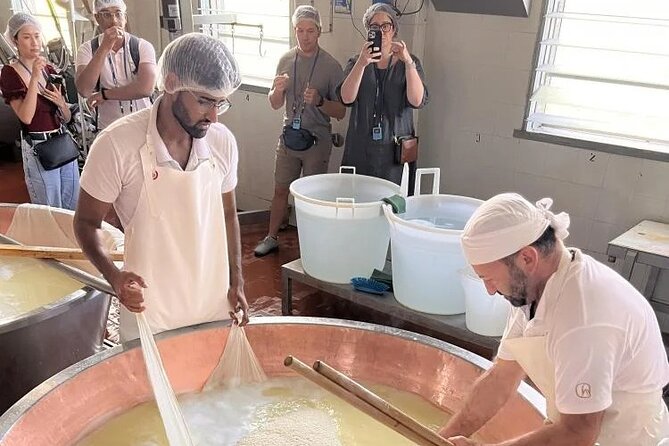 Tour Parmigiano Reggiano dairy and Parma ham - From cheese wheels to Langhirano ham
