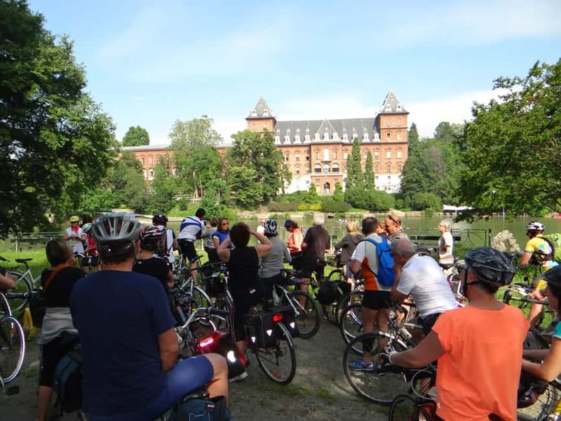 Turin: City Highlights Guided Bike Tour - Piazza San Carlo and the grand central avenues