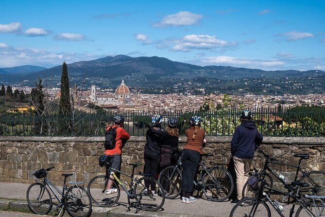 Tuscany Bike Tour with Wine, Oil and Food in the Florentine Hills - The food and wine stop in the hills