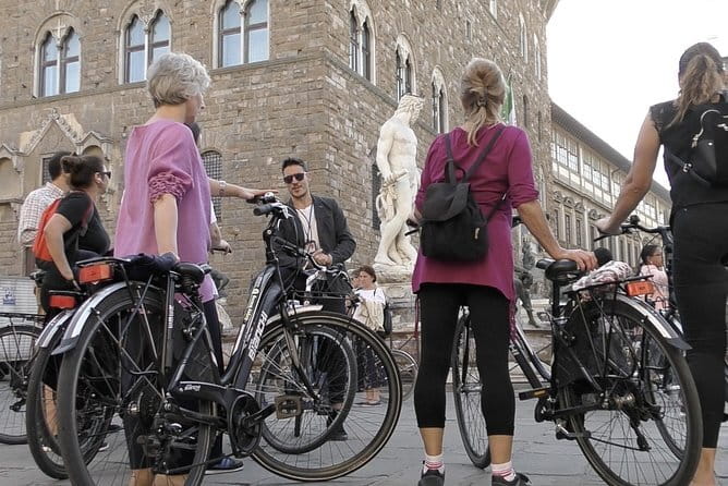 Tuscany Bike Tour with Wine, Oil and Food in the Florentine Hills - San Miniato al Monte and the return