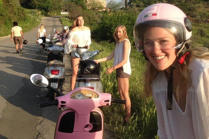 Tuscany Vespa Tour: Lunch & Wine Tasting, Countryside Roads - Leaving Florence for the Chianti Rufina hills