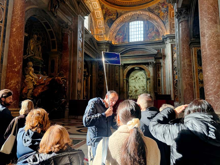 Vatican Museums, Sistine Chapel & Skip-the-Line Basilica - The guides and the value of live explanation