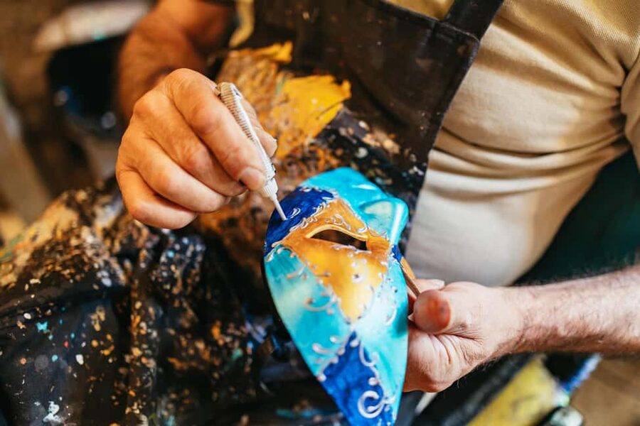 Venice: Carnival Mask Workshop - The stories behind Carnival masks
