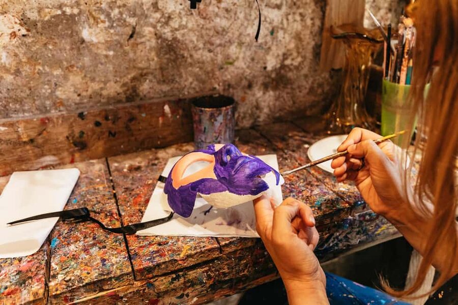 Venice: Carnival Mask Workshop - What the $91 price gets you