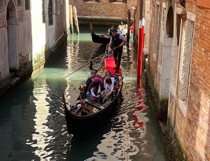 Venice: Grand Canal by Gondola with Live Commentary - Punta della Dogana and Saint Mark’s Basin