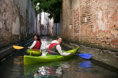 Guided Canal Kayak Tour at Day, Night, or Sunset