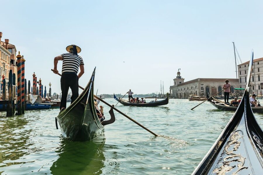 Venice: Private Gondola Ride along Grand Canal - Santa Maria della Salute and Punta della Dogana
