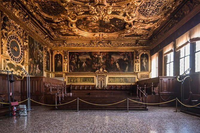 Venice's Best: Basilica, Doge's Palace, Gondola & History Gallery - St. Mark’s Basilica and its golden interior