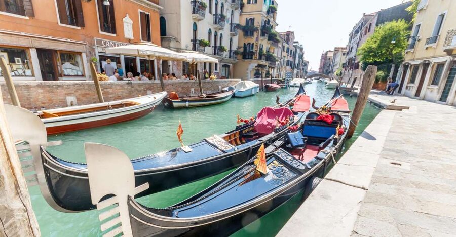 Venice: Traditional Shared Gondola Ride - The Grand Canal and the Salute Church