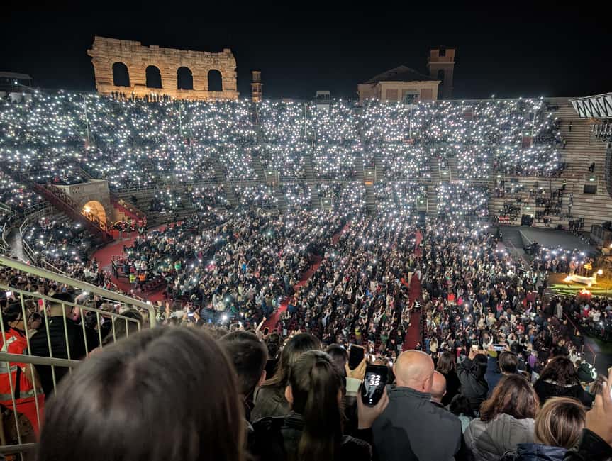 Verona: Arena di Verona Opera Ticket - Does the walking tour add enough value?