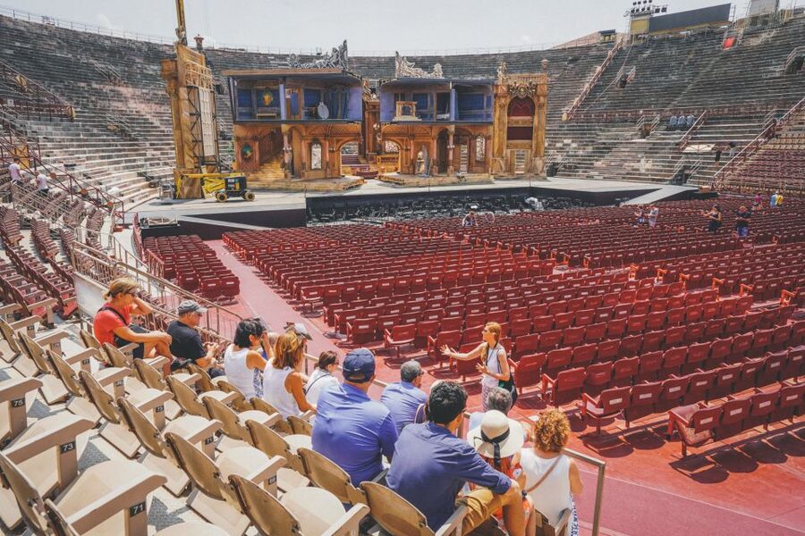 Verona: Priority Access Arena Guided Tour - A 1st-century amphitheater with a modern stage