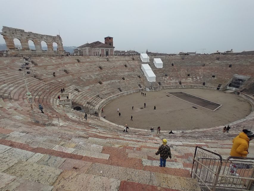 Verona: Small Group Guided Walking Tour with Arena Tickets - Piazza delle Erbe, Verona’s social center