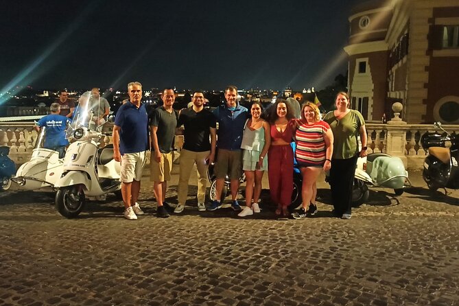 Vespa Sidecar Tour By Night with Pickup - Trastevere, gelato, and a proper pause